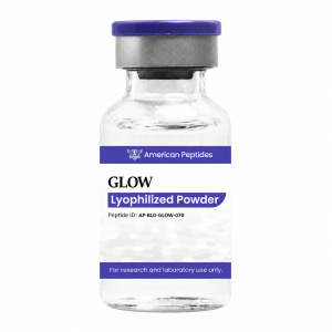 GLOW70 research peptide blend vial – American Peptides