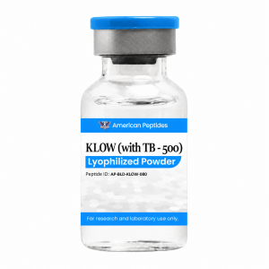 KLOW with TB-500 research peptide blend vial – American Peptides