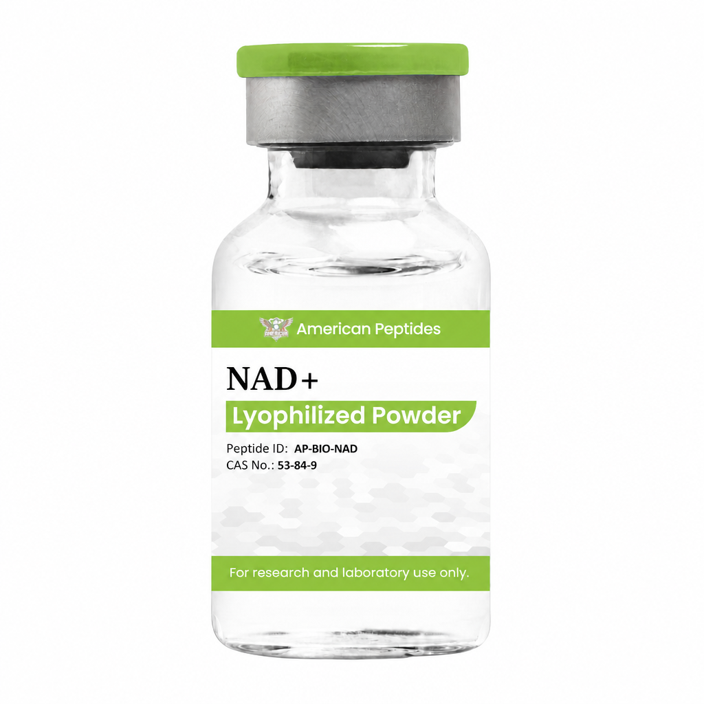 NAD_plus_v3 v2 NAD+ research peptide vial – American Peptides