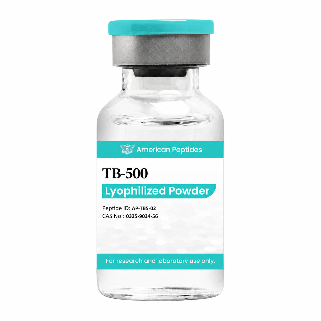 TB500_v3 v2 TB-500 Thymosin Beta-4 research peptide vial – American Peptides
